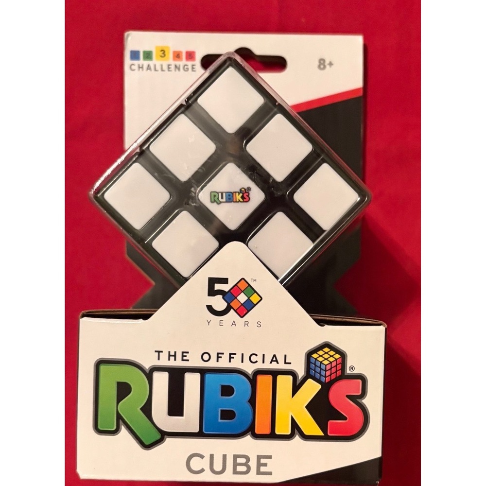 Rubiks Cube 3x3 Official 50 Years Anniversary Edition Puzzle Toy Spin Master